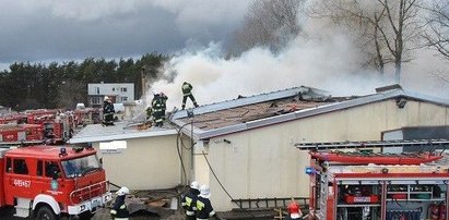 Były pracownik podpalił stolarnię!