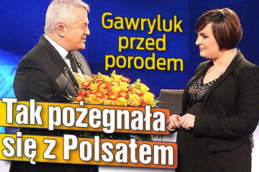 Tak Gawryluk pożegnała się z Polsatem!