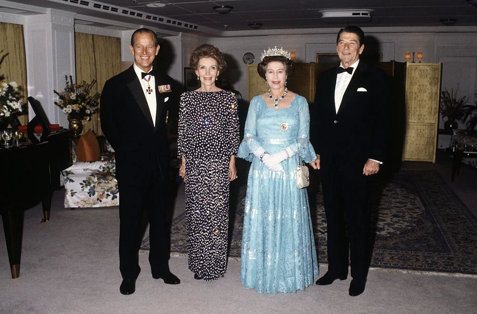 Elżbieta II i prezydenci USA: Ronald Reagan