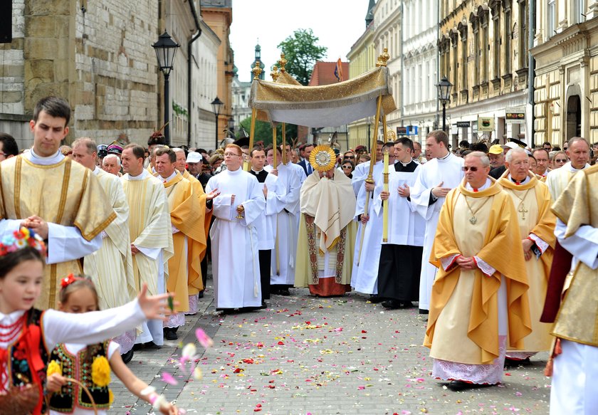 Boże Ciało 2016 w Krakowie