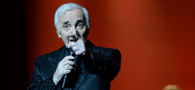A Aznavour wciąż jest w formie. Legendarny piosenkarz zaśpiewał w Warszawie [ZDJĘCIA!]