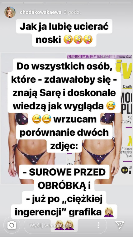 Sara Boruc i hejt po okładce magazynu