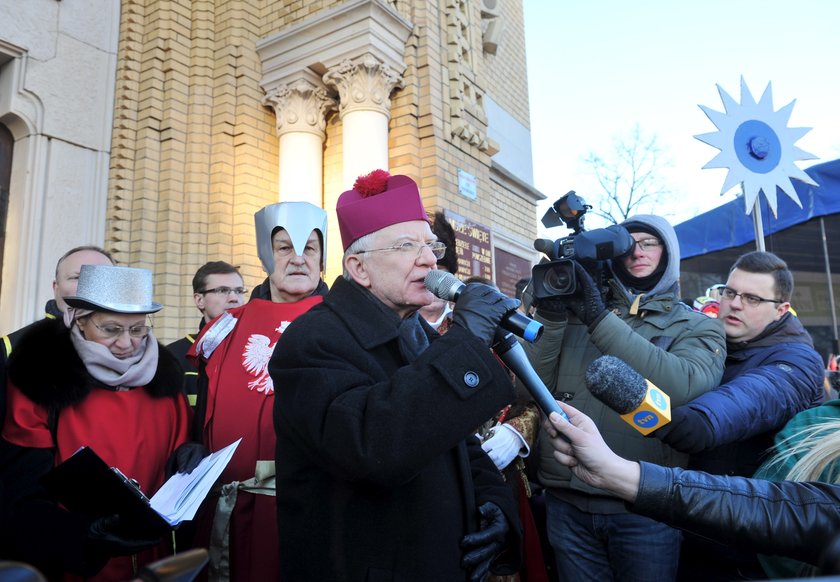 Orszak w święto Trzech Króli w Łodzi