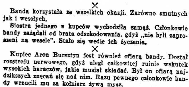 Fragment "Kuriera Warszawskiego", nr 187, 4 lipca 1932 r.