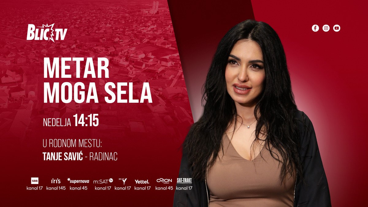 Tanja Savić, emisija "Metar moga sela"