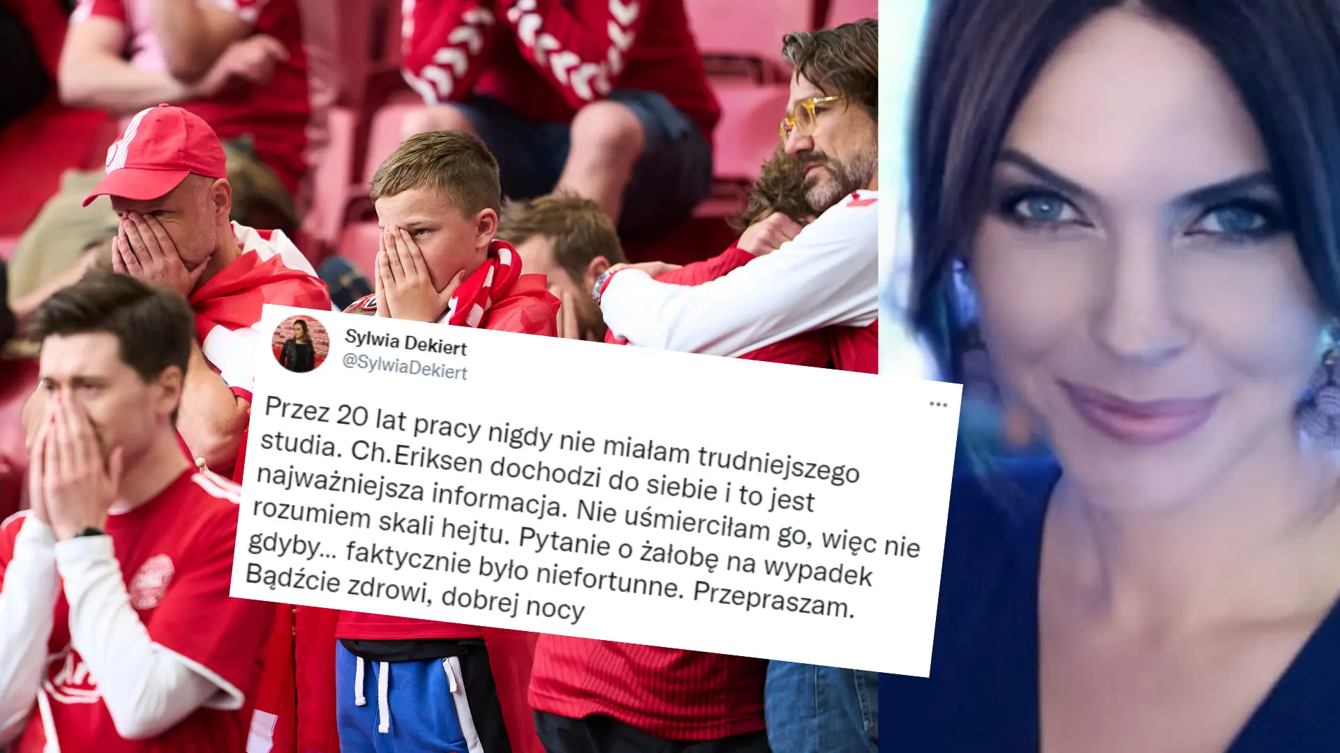 "Uśmierciła" piłkarza podczas EURO. Przeprasza: to było niefortunne