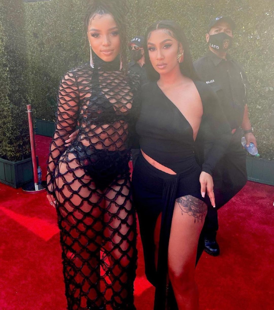 Photos from the Red Carpet at the  2021 BET Awards (Courtesy) 