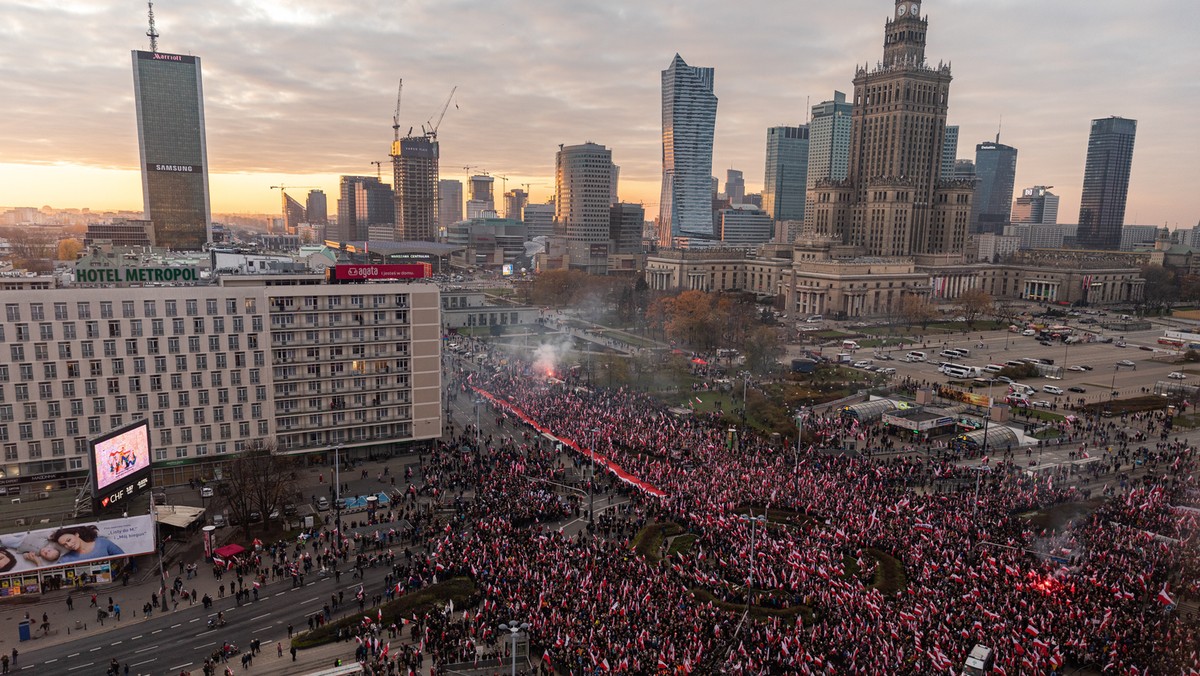 Warszawa: 11 listopada. Utrudnienia w ruchu podczas Święta Niepodległości