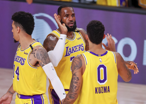 LeBron James, Danny Green i Kyle Kuzma