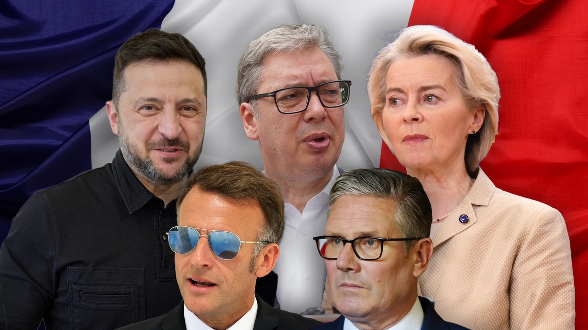 Vučić, Zelenski, Starmer, Makron i Urusil fon der Lajen 
