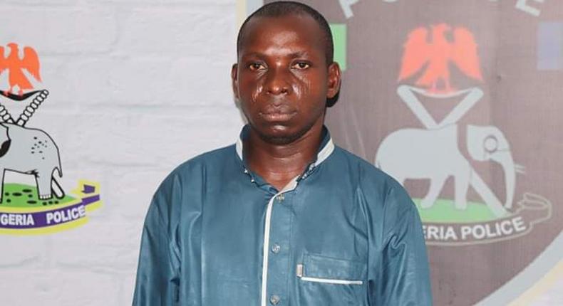 Kidnap kingpin, Hamisu Bala, aka Wadume had earlier claimed that the ruling party, APC gave him N13m to prosecute 2019 elections. [Police PRO]