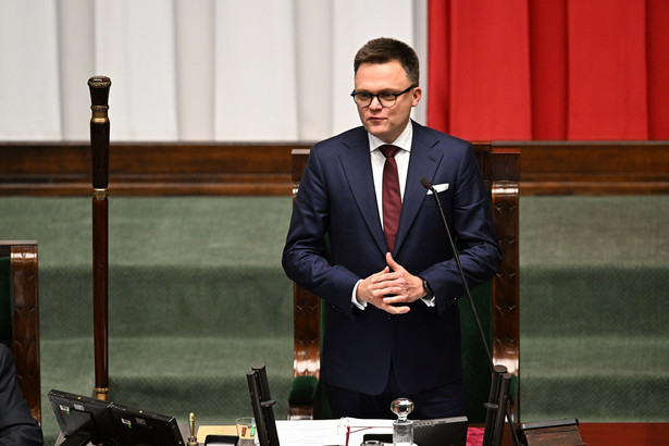Szymon Hołownia został wybrany na marszałka Sejmu X kadencji