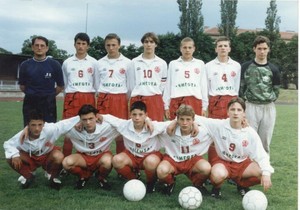 Stara fotografija sa treninga Nemanje Vidića 