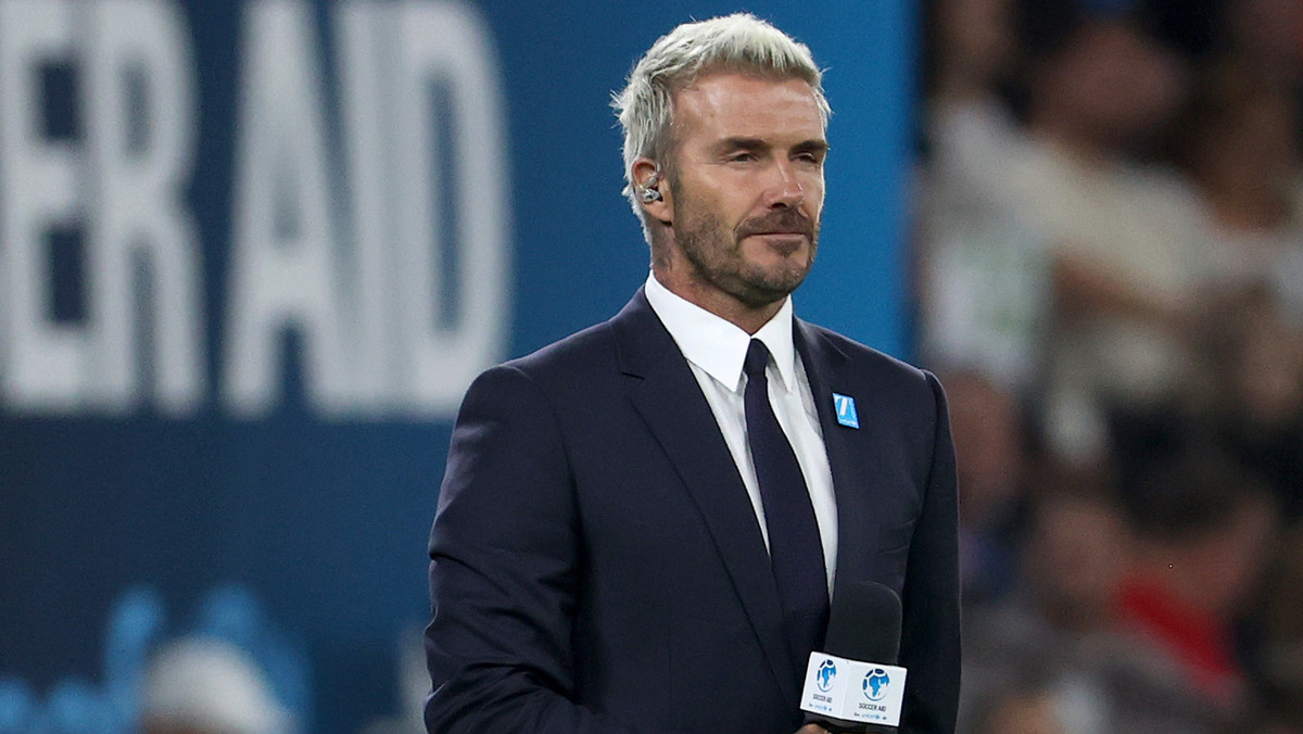 David Beckham interesuje się modą i farbuje włosy, co dla wielu jest "niemęskie"