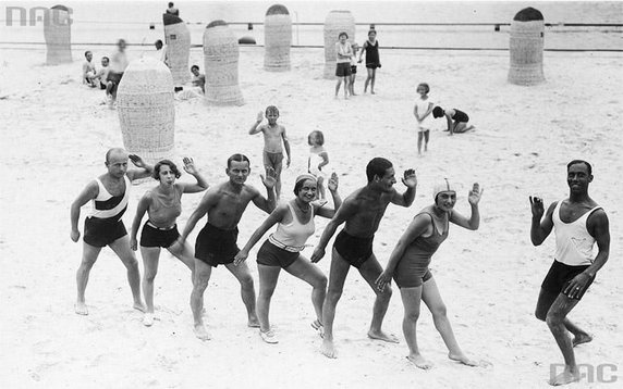 Plaża to miejsce, gdzie można było się dobrze bawić 