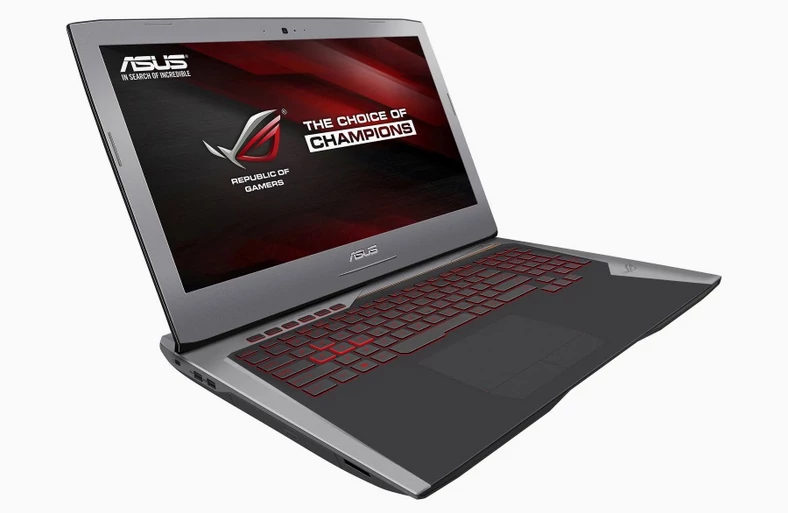 W serii Republic of Gamers Asusa znajdziemy wiele świetnego sprzętu do graczy. Asus G752VY jest drogi, ale wart swojej ceny