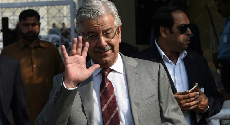 Pakistan Defence Minister Khawaja Asif threatened nuclear retaliation against Israel after apparently being tricked by a story on a fake news site