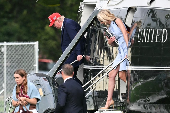 Donald Tramp i Natali Harp