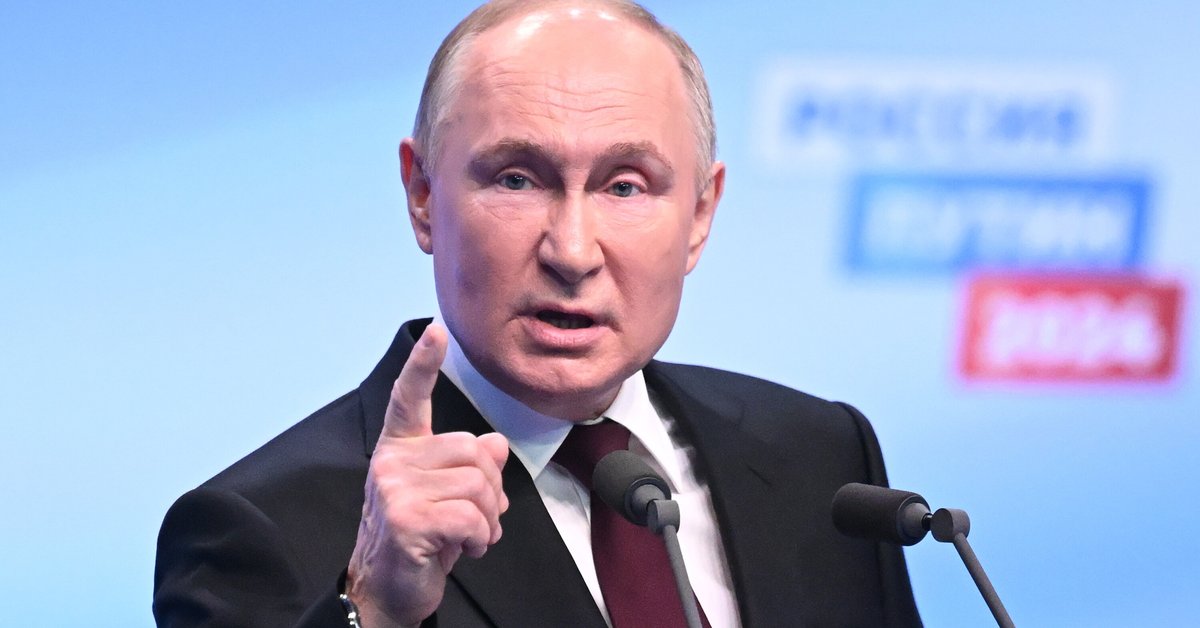 Vladimir Putin spoke after the elections in Russia.  He referred to the death of Alexei Navalny