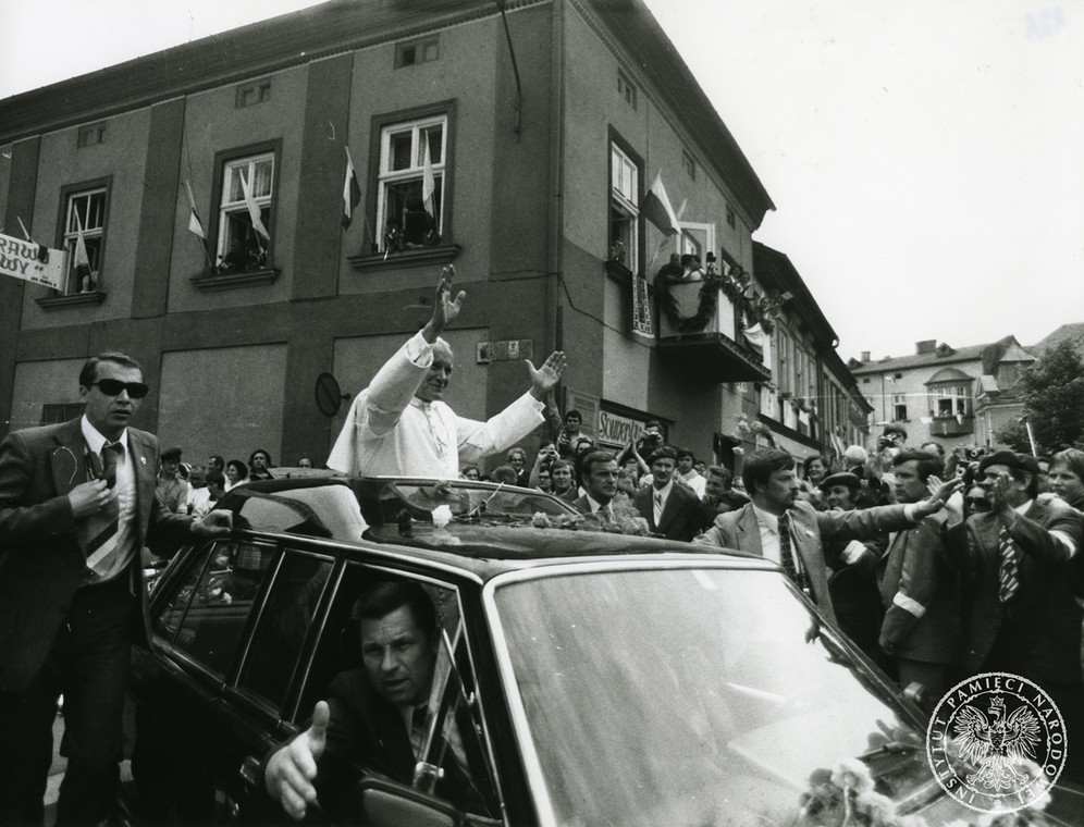 Pierwsza pielgrzymka Jana Pawła II do Wadowic, czerwiec 1979 r.