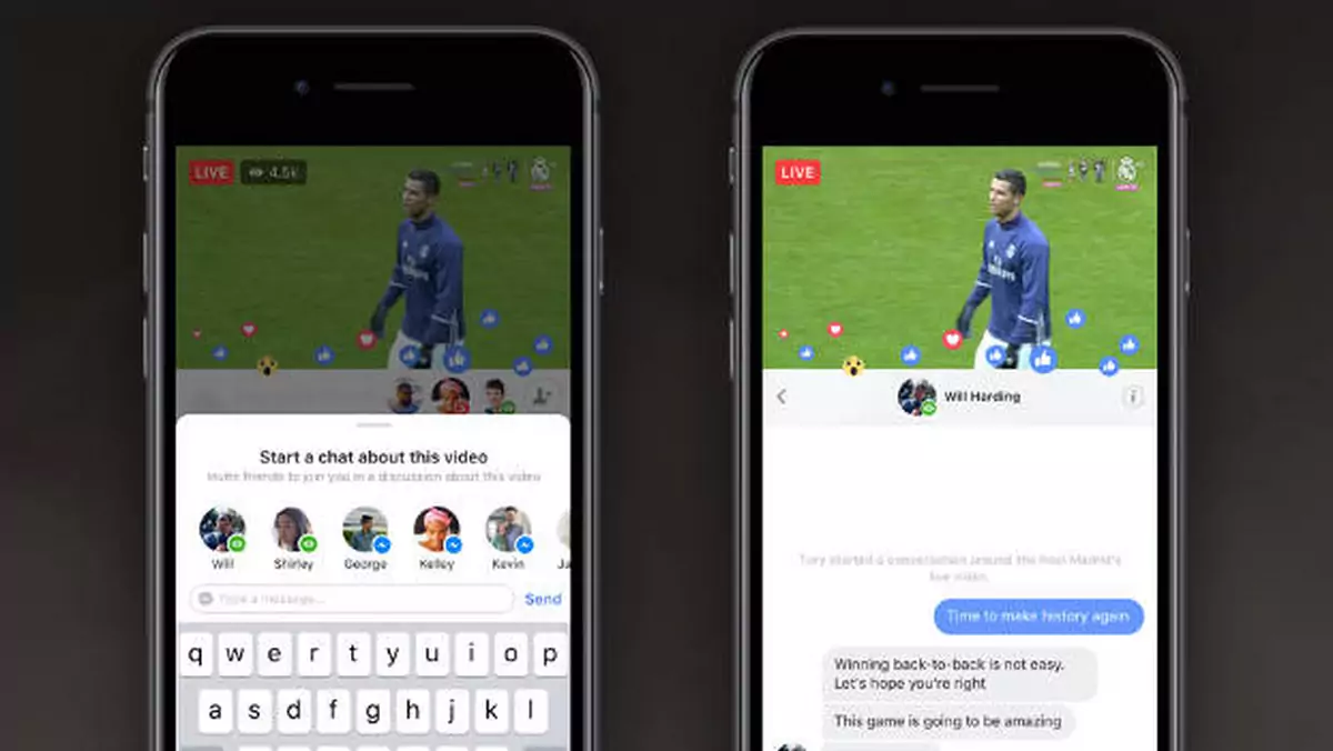 Facebook Live z nowymi funkcjami