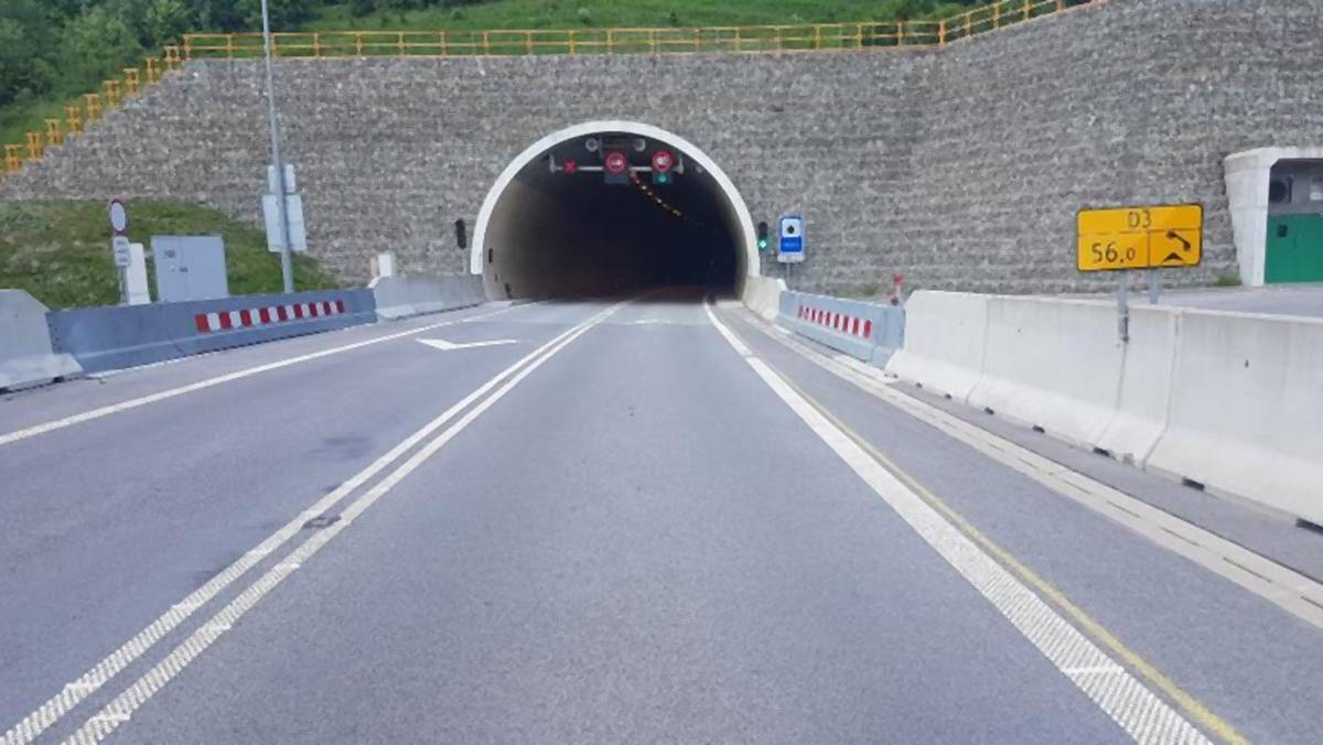 Autostrada D3 - tunel na Słowacji