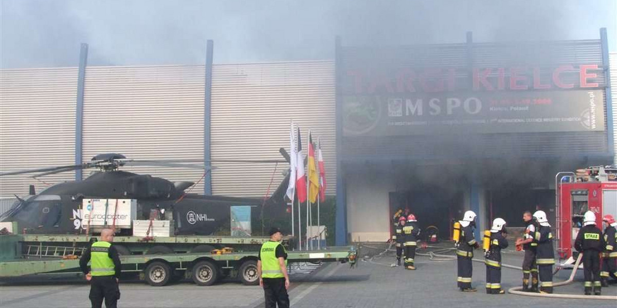 Groźny pożar w Kielcach!