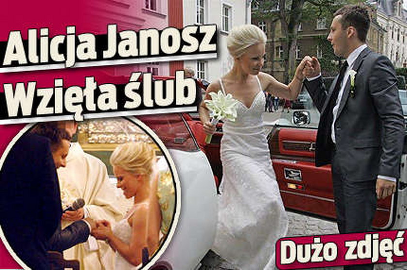 Ala Janosz wzięła ślub