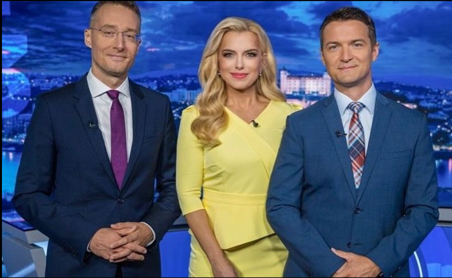 Michal Kovačič s Viktorom Vinczem a Zlatica Puškárová.