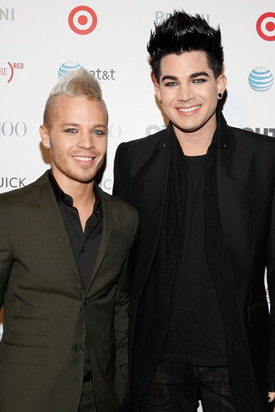 Adam Lambert i Sauli Koskinen (fot. Getty Images)