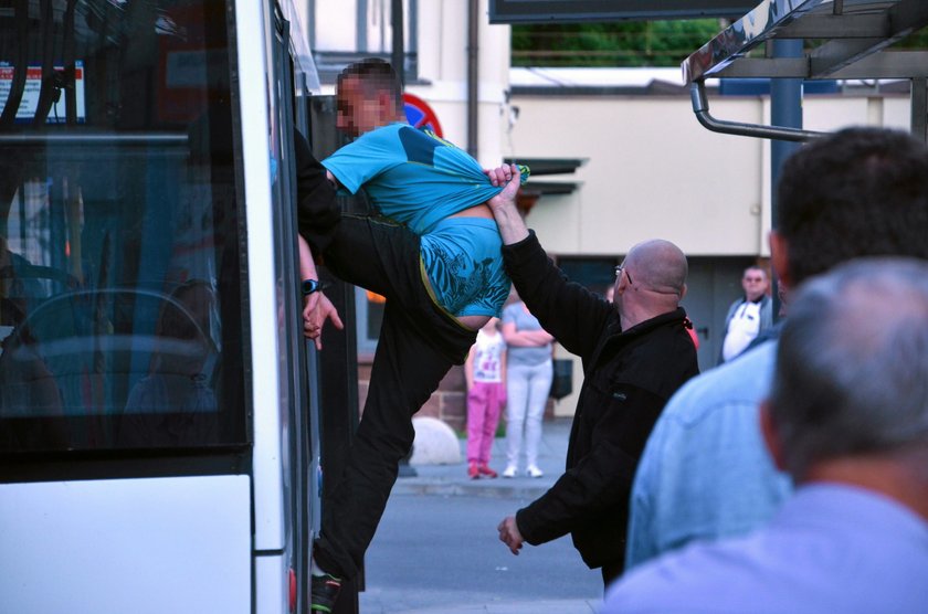 Bójka w autobusie