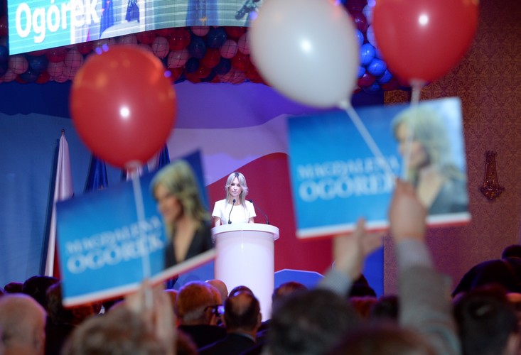 Kandydatka SLD na prezydenta Magdalena Ogórek rozpoczęła kampanię wyborczą