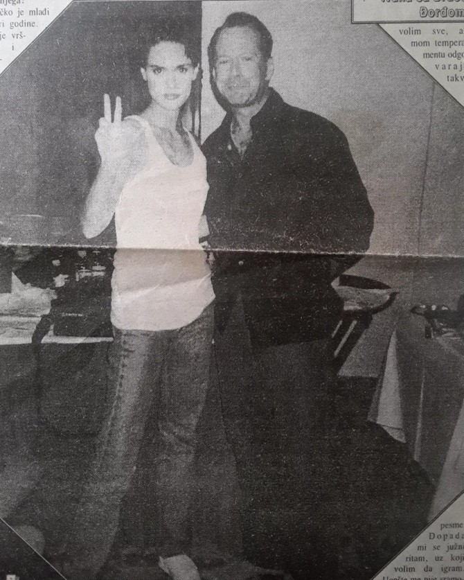 Ivana Stanković i Brus Vilis