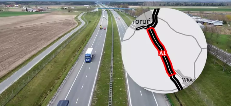 Autostrada A1 dostanie trzeci pas. Pierwsze prace już ruszają [MAPA]