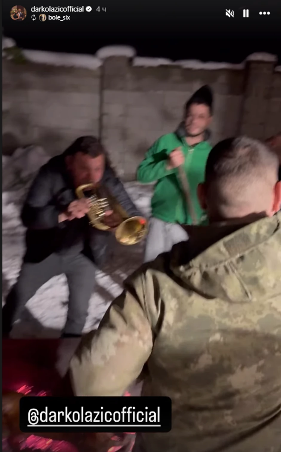 Darko Lazić sa trubačima