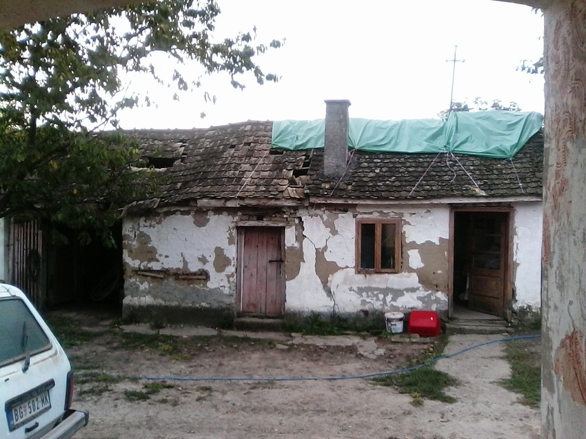 Memljiva kuća za smeštaj berača grožđa