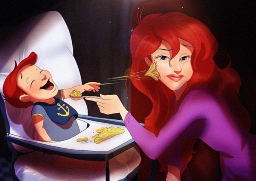Ariel i beba