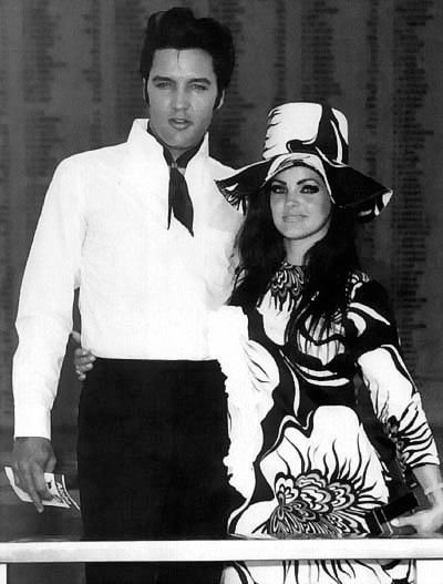 Priscilla i Elvis Presleyowie