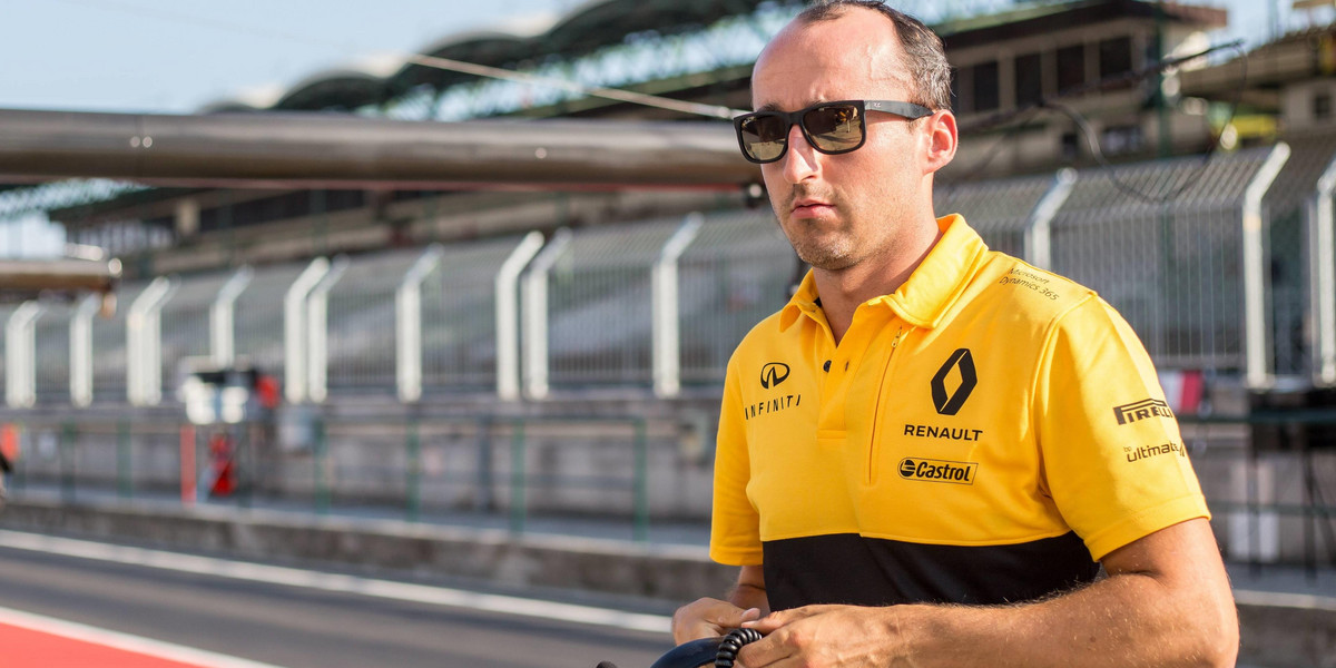 Robert Kubica testy F1