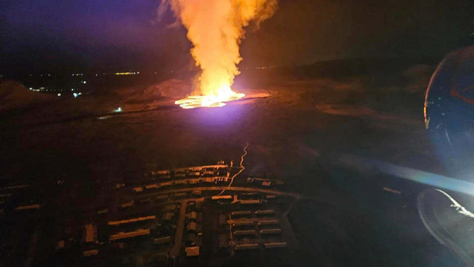 Erupcija na Islandu