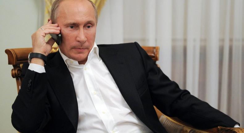 Russia's President Vladimir Putin.
