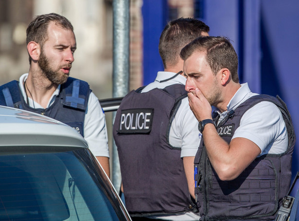 Atak na policjantów w Charleroi, EPA/STEPHANIE LECOCQ Dostawca: PAP/EPA.