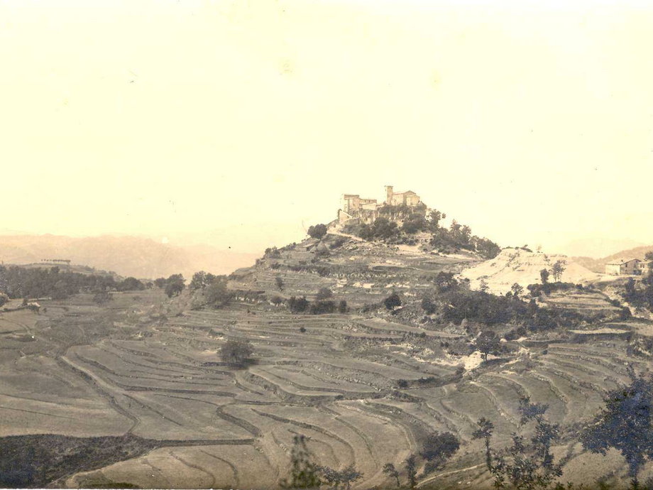 Zdjęcie zamku z 1911 r.
