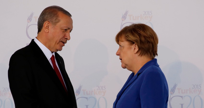 Redžep Tajip Erdogan i Angela Merkel