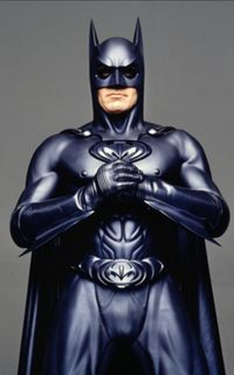 George Clooney as Batman.