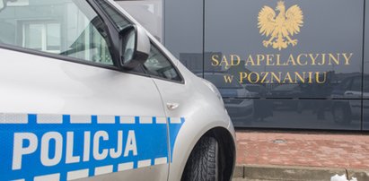 Dramat w sądzie w Poznaniu. Podpalił się na rozprawie