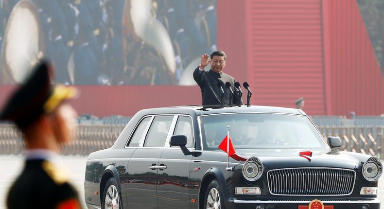 A Chinese state-run tabloid publicized a recent speech by Chinese Leader Xi Jinping urging the country's military to remain loyal to the Communist Party he leads.THOMAS PETER/Reuters