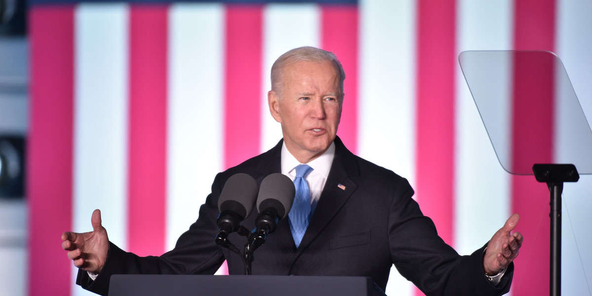 Joe Biden w Polsce. Przemówienie prezydenta USA na Zamku Królewskim