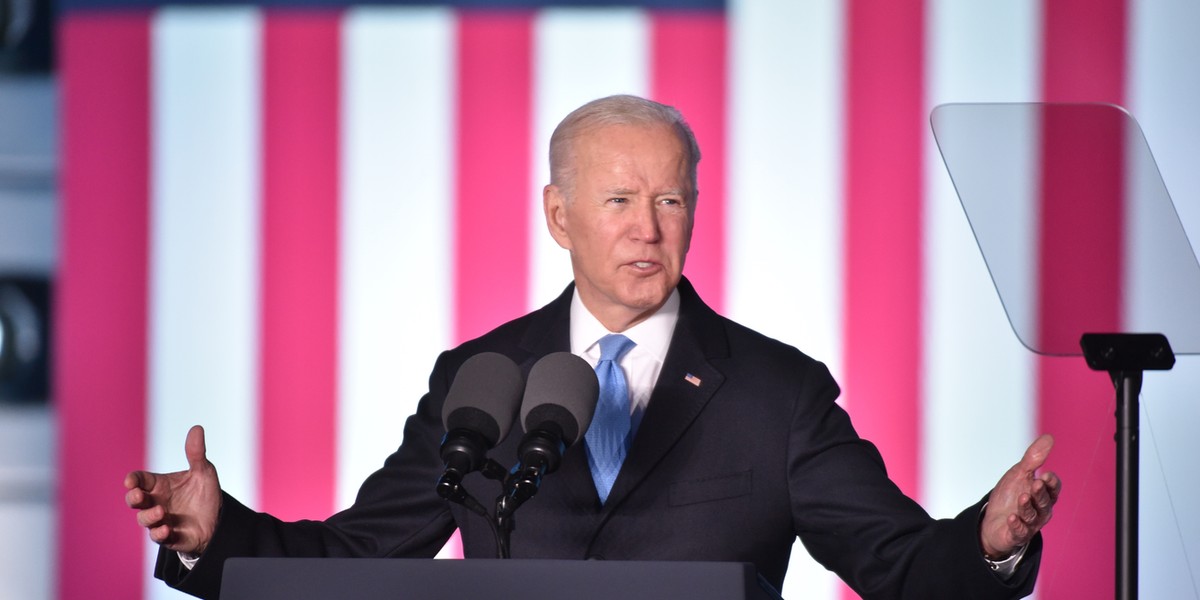 Joe Biden w Polsce. Przemówienie prezydenta USA na Zamku Królewskim