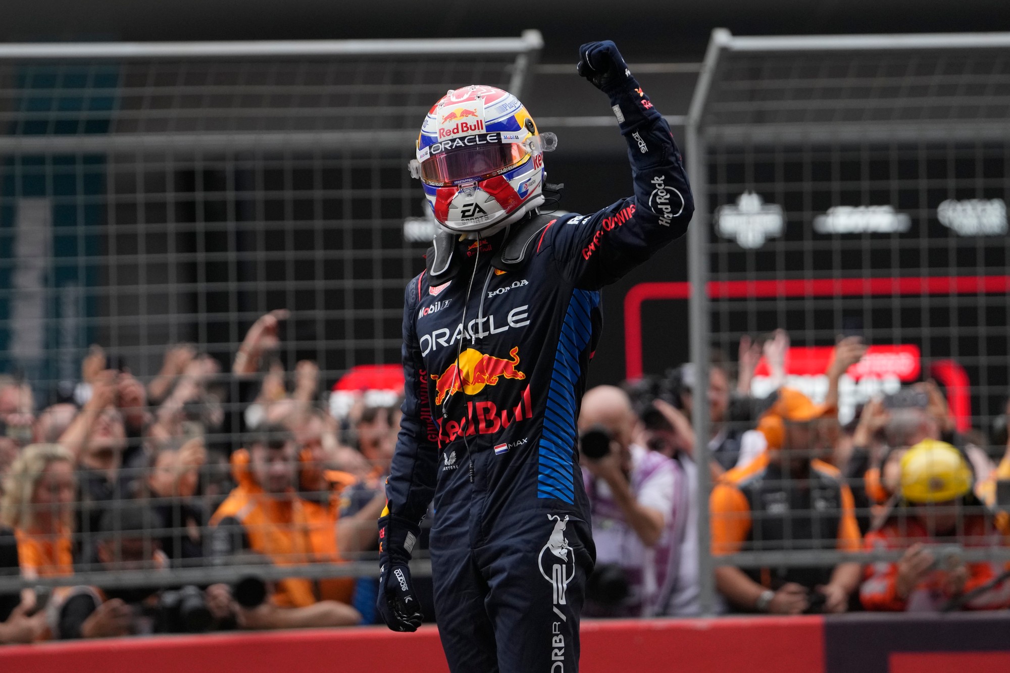 Holandský jazdec F1 Max Verstappen zo stajne Red Bull.